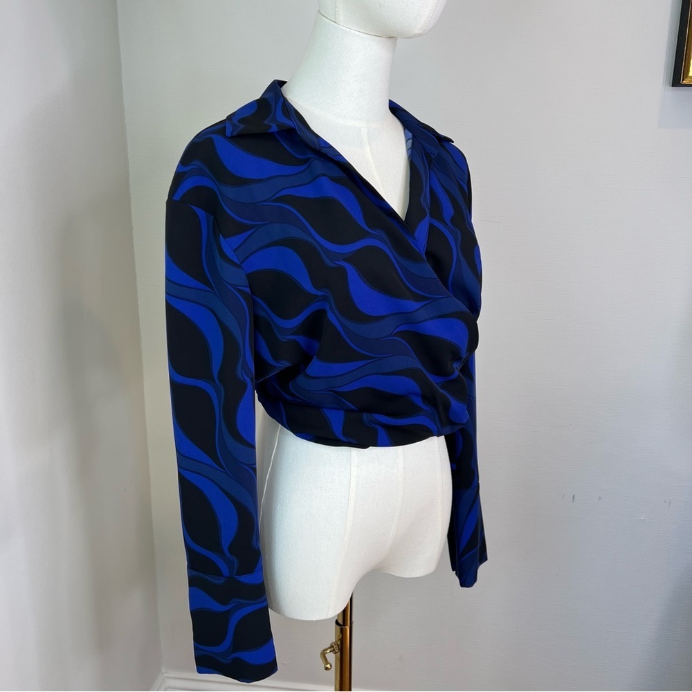 ZARA Swirl Pattern Top - Picture 8 of 8